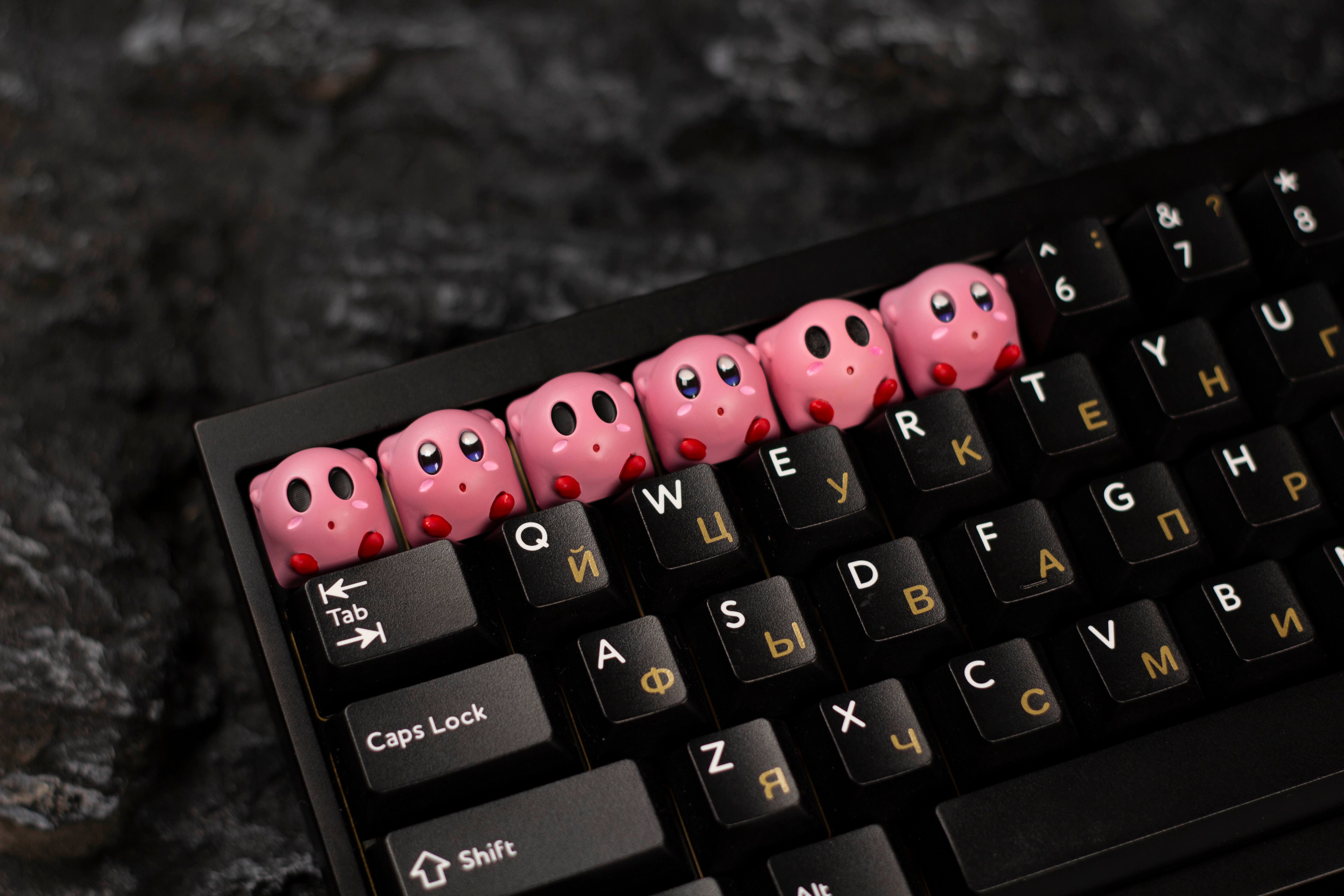 Kirby Artisan Keycap